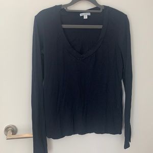 Long sleeve v neck